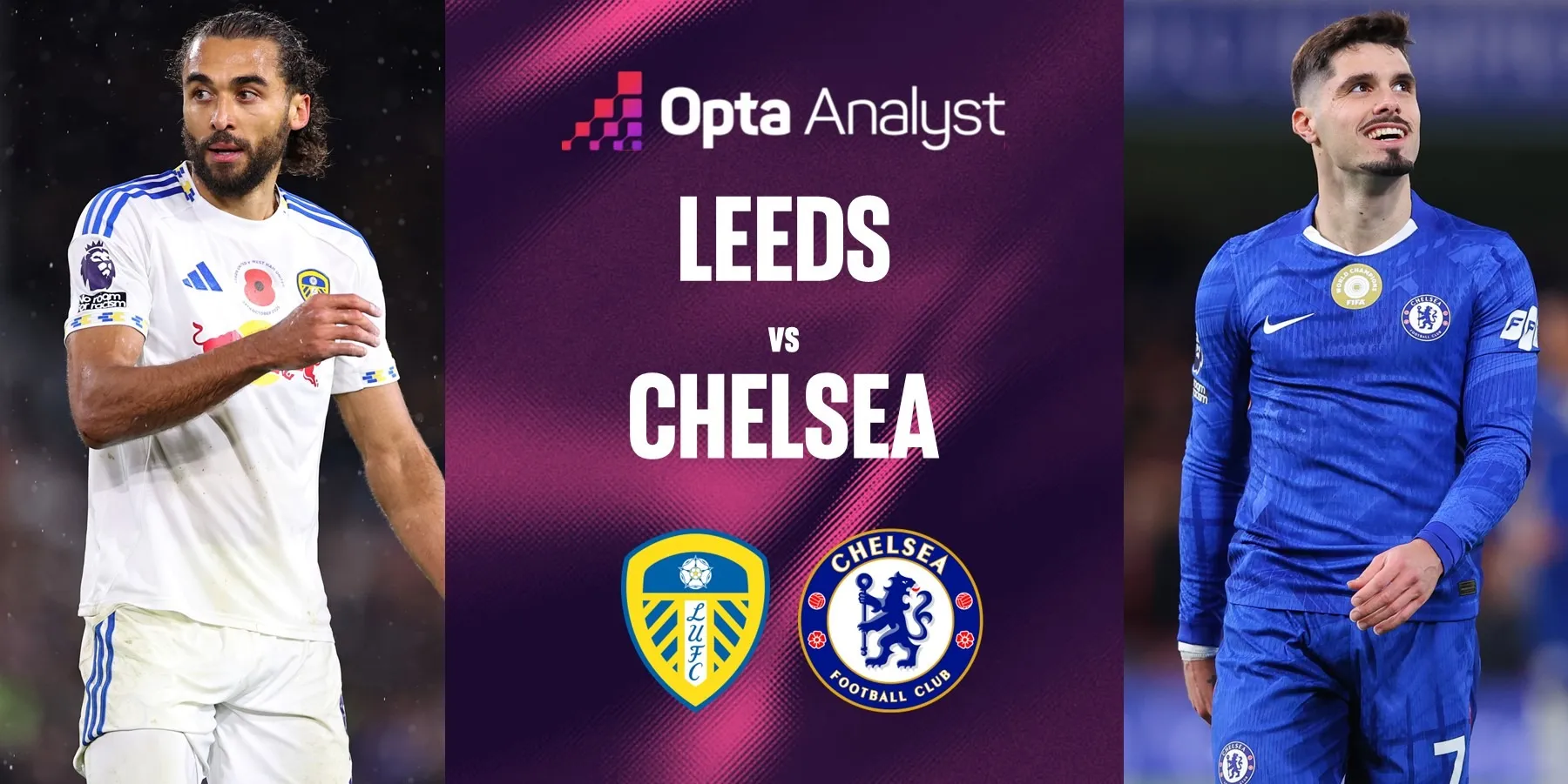 利兹对切尔西预测:蓝军希望持续施压 兵工厂