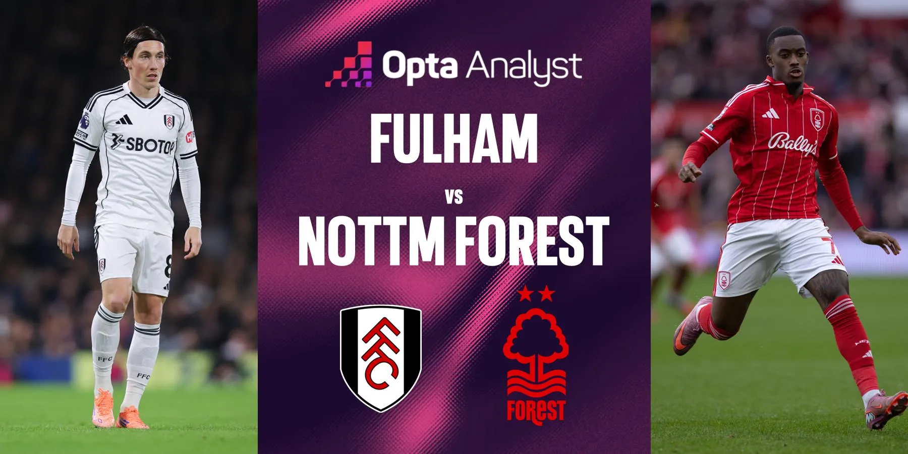 富勒姆对阵诺丁汉森林预测：双方能否延续上周的胜利势头？