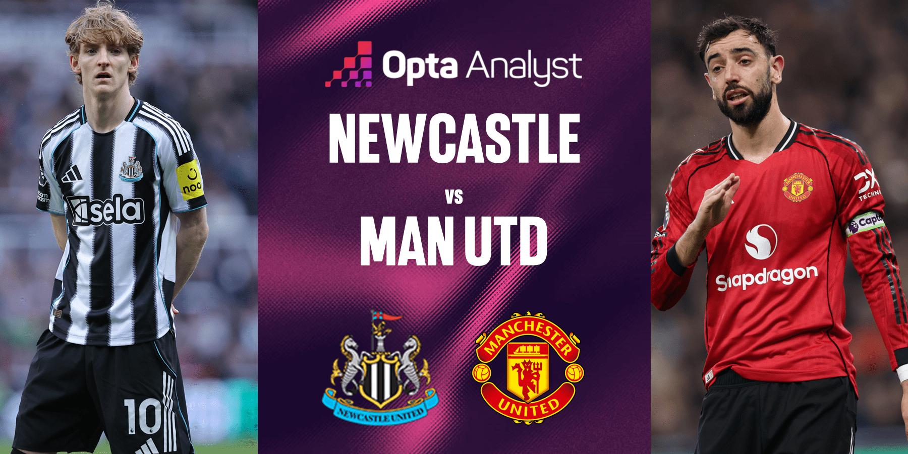 纽卡斯尔对曼联预测：红魔能否结束在圣詹姆斯公园的连败，还是埃迪·豪能否终结颓势